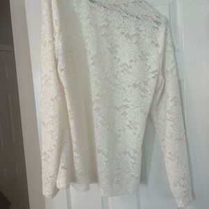 Lace Women's Top White